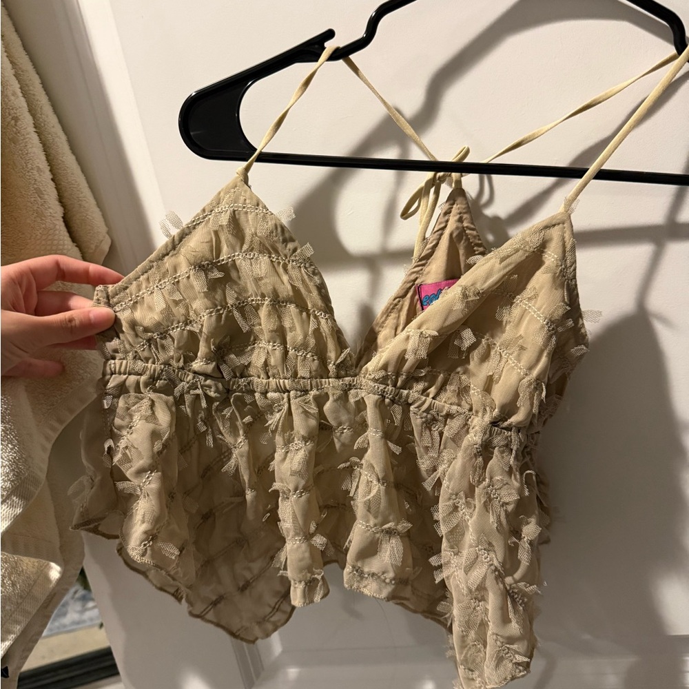 edikted ruffle top
